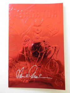Purgatori #1 Red Foil Signed By Brian Pulido!! NM- Condition!