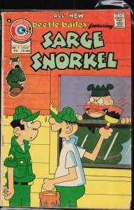 Beetle Bailey Featuring Sarge Snorkel #9 Killer Diller