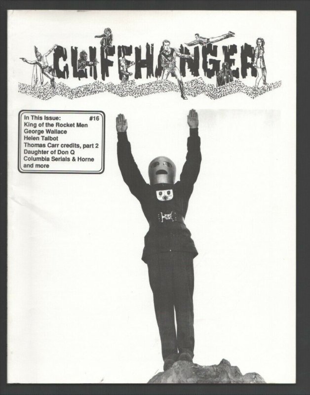 Cliffhanger #15 1991-WOY-zine for fans & collectors of serials-King of The Ro...