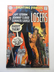 Our Fighting Forces #126 (1970) VG- Condition moisture damage