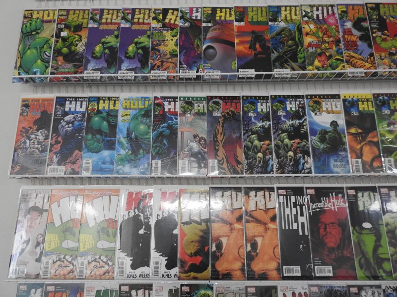 Huge Lot of 130 Comics W/ ALL INCREDIBLE HULK!!! Avg. VF/NM Condition!