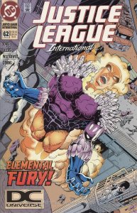 Justice League International #62 (2nd) VF/NM ; DC | DC Universe Variant