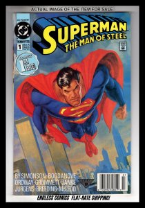 Superman: The Man of Steel #1 (1991)  / EBI#3