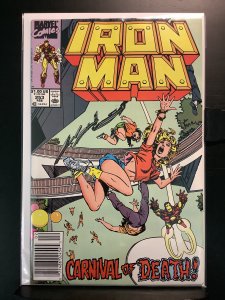 Iron Man #253 Newsstand Edition (1990)