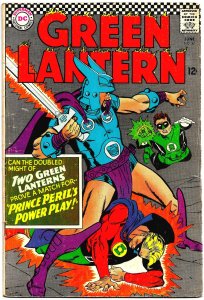 GREEN LANTERN #45 Vol.2 (June 1966) 4.5 VG+  Gil Kane! Allan Scott Appearance!