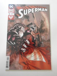 Superman #4 Ivan Reis & Joe Prado Foil Cover (2018)