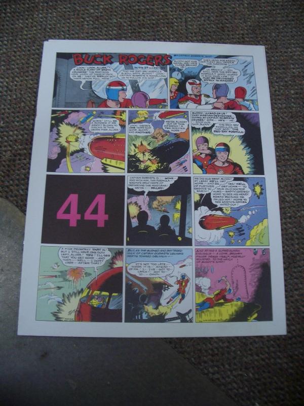 BUCK ROGERS #44-ITALIAN SUNDAY STRIP REPRINTS-CALKINS FN