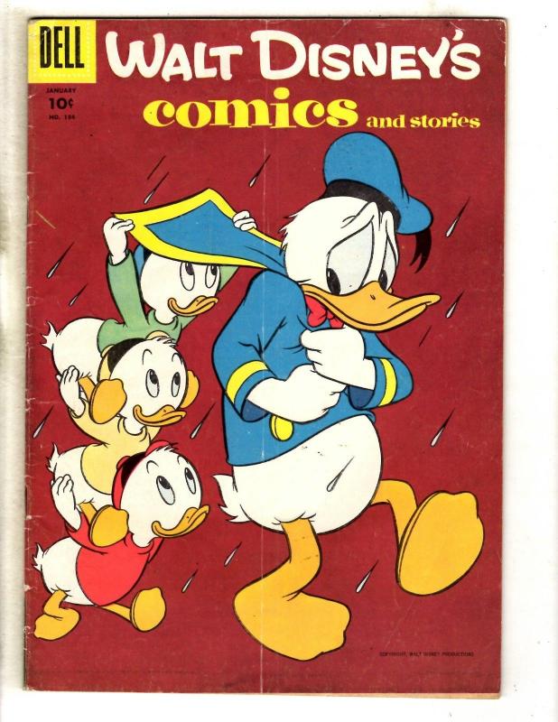 Walt Disney's Comics & Stories # 184 VG/FN Dell Silver Age Comic Book JL8