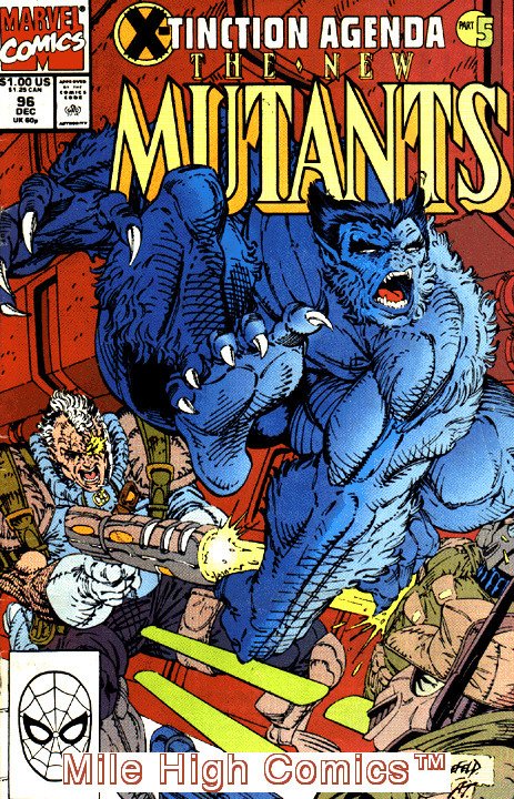 NEW MUTANTS (1983 Series)  (MARVEL) #96 Fair Comics Book 