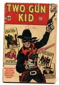 TWO-GUN KID #60 1962-MARVEL-JACK KIRBY-1st new TWO-GUN KID comic