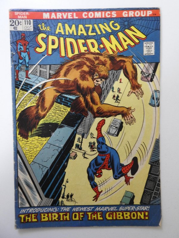 The Amazing Spider-Man #110 (1972) VG Condition!