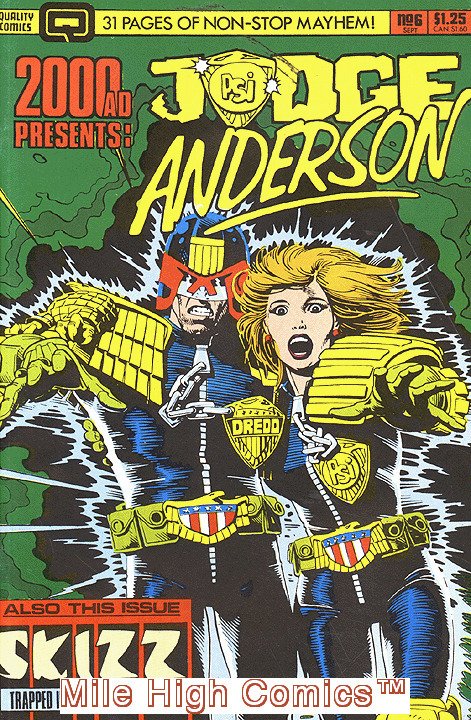 2000 A.D. PRESENTS  (1986 Series) #6 Good Comics Book
