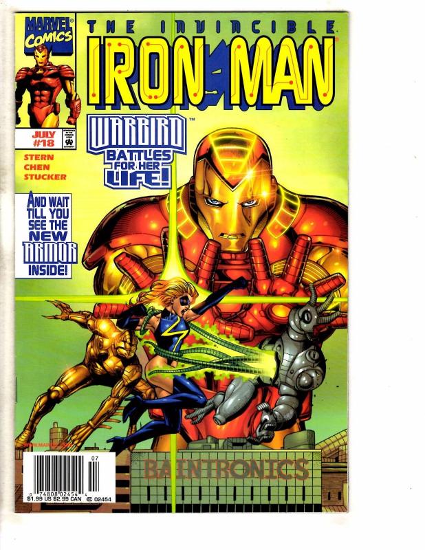 Lot Of 10 Iron Man Marvel Comic Books # 11 12 13 14 15 16 17 18 19 20 Hulk GM15