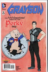 Grayson #14 Variant Cover (2016) Grayson