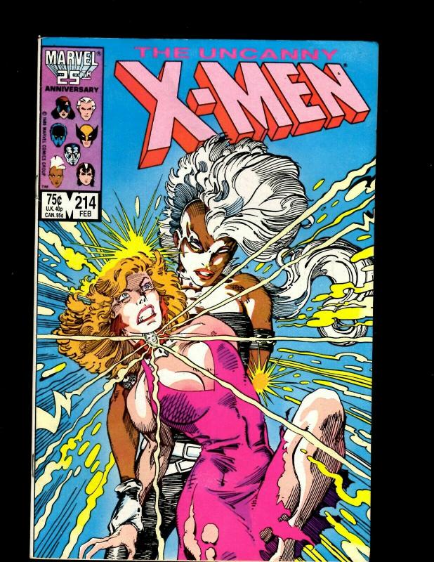 Lot of 12 X-Men Comics #186 191 202 203 204 205 214 215 216 217 218 219 J411