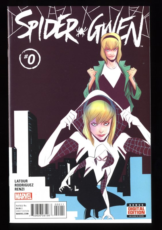 Spider-Gwen #0 NM 9.4