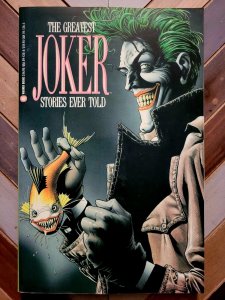 Greatest Joker Stories Ever Told TPB (DC Warner 1988) 2nd Print BATMAN Anthology