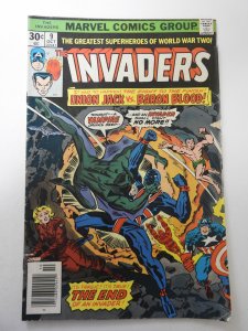 The Invaders #9 (1976) VG Condition