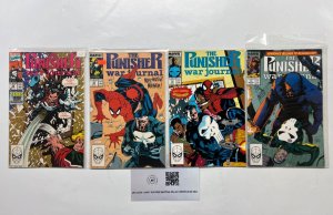 4 The Punisher Marvel Comic Books # 13 14 15 16 Defenders Avengers 13 JS46