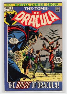 Tomb of Dracula #4 (1972) Tomb of Dracula