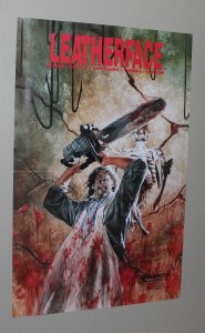 Leatherface Promo Poster /  Original 1990 Promo