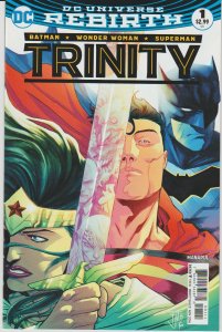 Trinity # 1 Cover A NM DC 2016 Series Batman Superman Wonder Woman [H5]