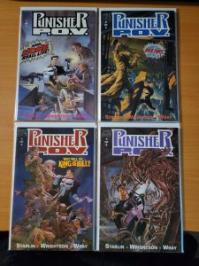 Punisher: P.O.V. 1-4 Complete Set Run! ~ NEAR MINT NM ~ 1991 Marvel Comics