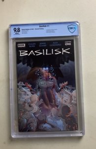 Basilisk #1 Second Print Cover 9.8 (2021)