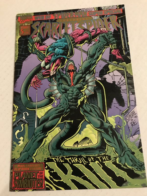 Web of Spider-Man Super Special #1 : Marvel 1995 NM-; Venom, Carnage, giant size