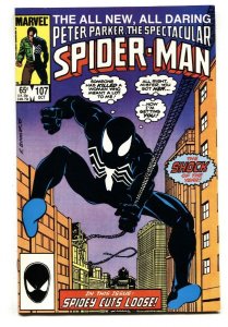 Spectacular Spider-Man #107 1986 1st Sin Eater - COMIC BOOK VF/NM