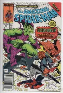 SPIDER-MAN #312, VF Green Goblin Todd McFarlane Amazing 1963 1989 Mark Jewelers