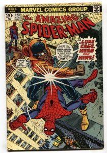 AMAZING SPIDER-MAN #123 comic book-MARVEL COMICS-Luke Cage cover FN/VF