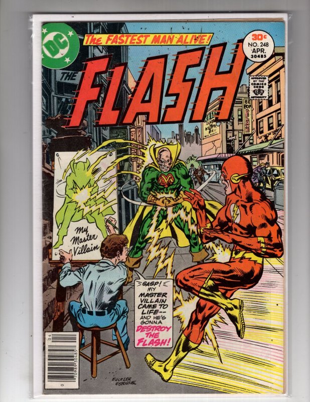 The Flash #248 (1977) 1st App Master Villain ~ Bronze DC  / ID#20