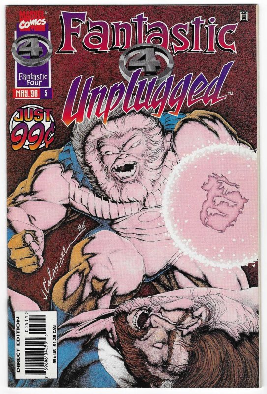 Fantastic Four Unplugged #5 (1996)