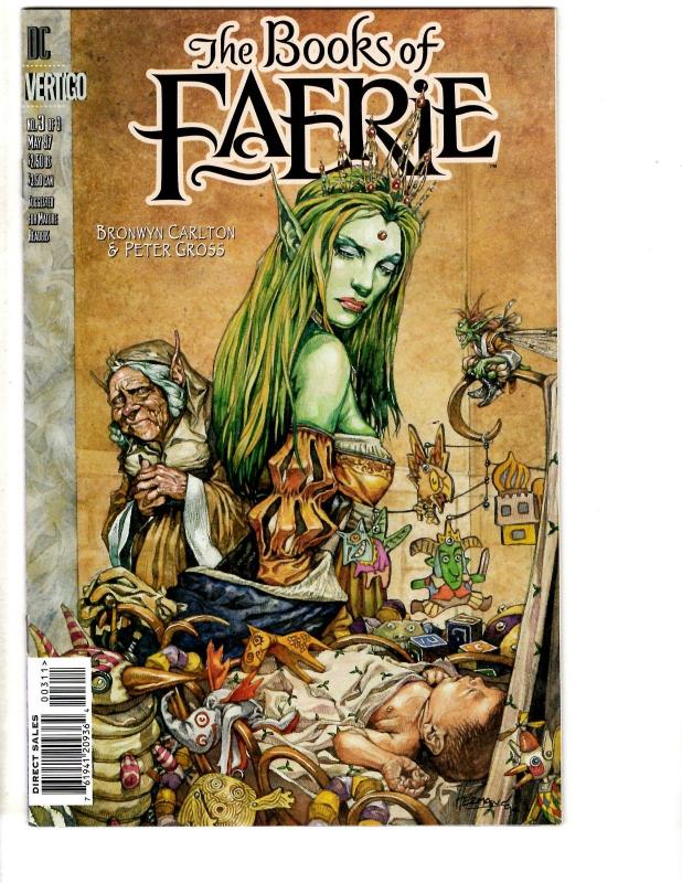 Lot Of 5 DC Comic Books Face # 1 + Books Faerie # 1 2 3 + Empire # 1 CR22