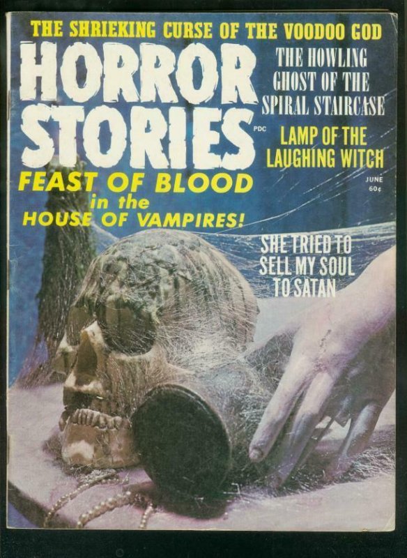 HORROR STORIES JUNE 1971-RARE MAGAZINE-VAMPIRE FN