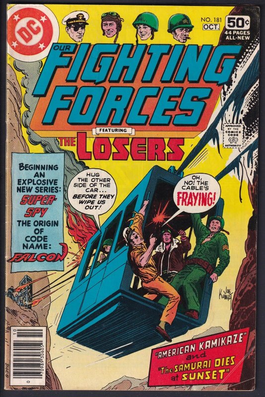 Our Fighting Forces 181 (1978) VG+ Bronze Age DC War Comics