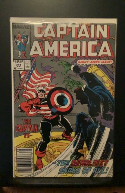 Captain America #344 (1988)