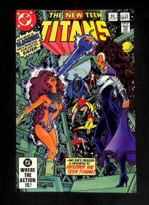 New Teen Titans #23 1st Blackfire!