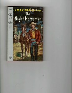 3 Books Powder Valley Showdown Six Bullets Left The Night Horseman Western JK11