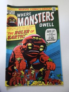 Where Monsters Dwell #25 (1973) FN Condition