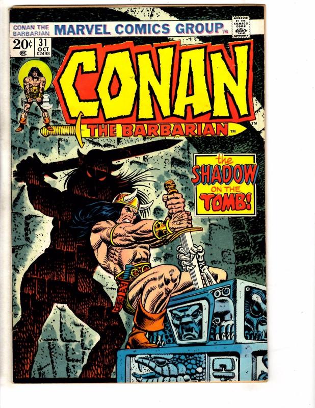 4 Conan The Barbarian Marvel Comic Books # 29 30 31 32 Red Sonja King Kull WI1