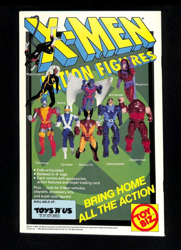 X-Men (1991) #1 Wolverine Cyclops Variant