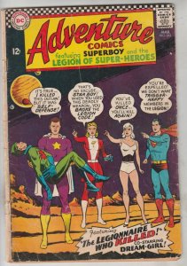 Adventure Comics #342 (Mar-66) VG+ Affordable-Grade Legion of Super-Heroes (S...