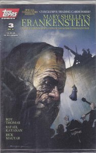 Frankenstein (Mary Shelley's ) #3 (with card) VF ; Topps | Movie Adaptation