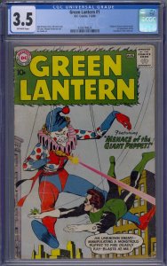 GREEN LANTERN #1 CGC 3.5 ORIGIN RETOLD 1ST GUARDIANS OF THE UNIVERSE