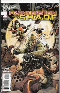 Frankenstein, Agent of S.H.A.D.E. #1 (2011) Resurrection Man