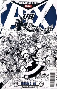 AVENGERS VS. X-MEN (AVX) (2012 Series) #10 BRADSKETCH Very Fine Comics Book