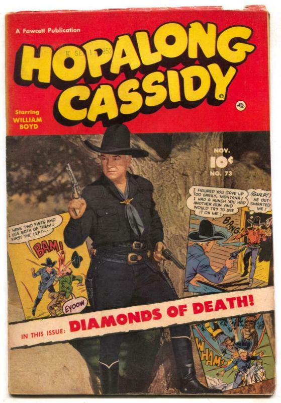 Hopalong Cassidy #73 1952-Fawcett Western FN-