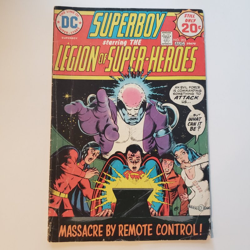 Superboy and the Legion of Super Heroes #203